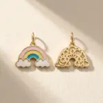 آویز رنگین کمان و ابر - Image 2