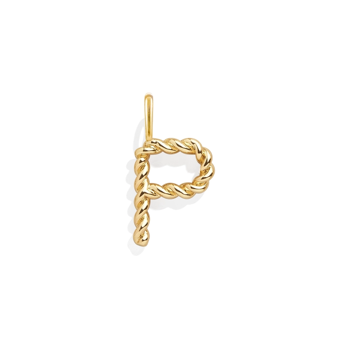 02 آویز طلا حرف P - Image 1