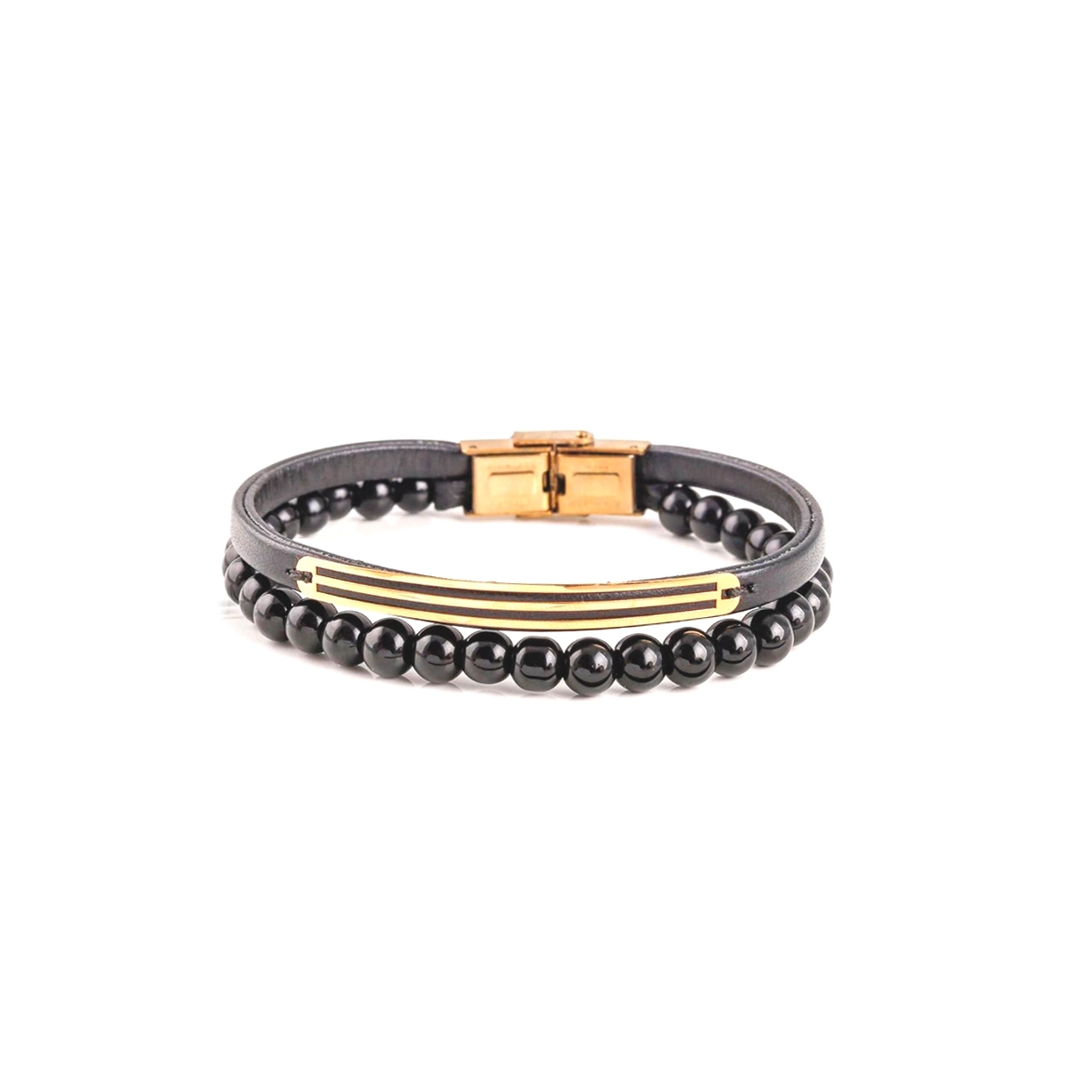 01 دستبند چرم تایتان - Image 1