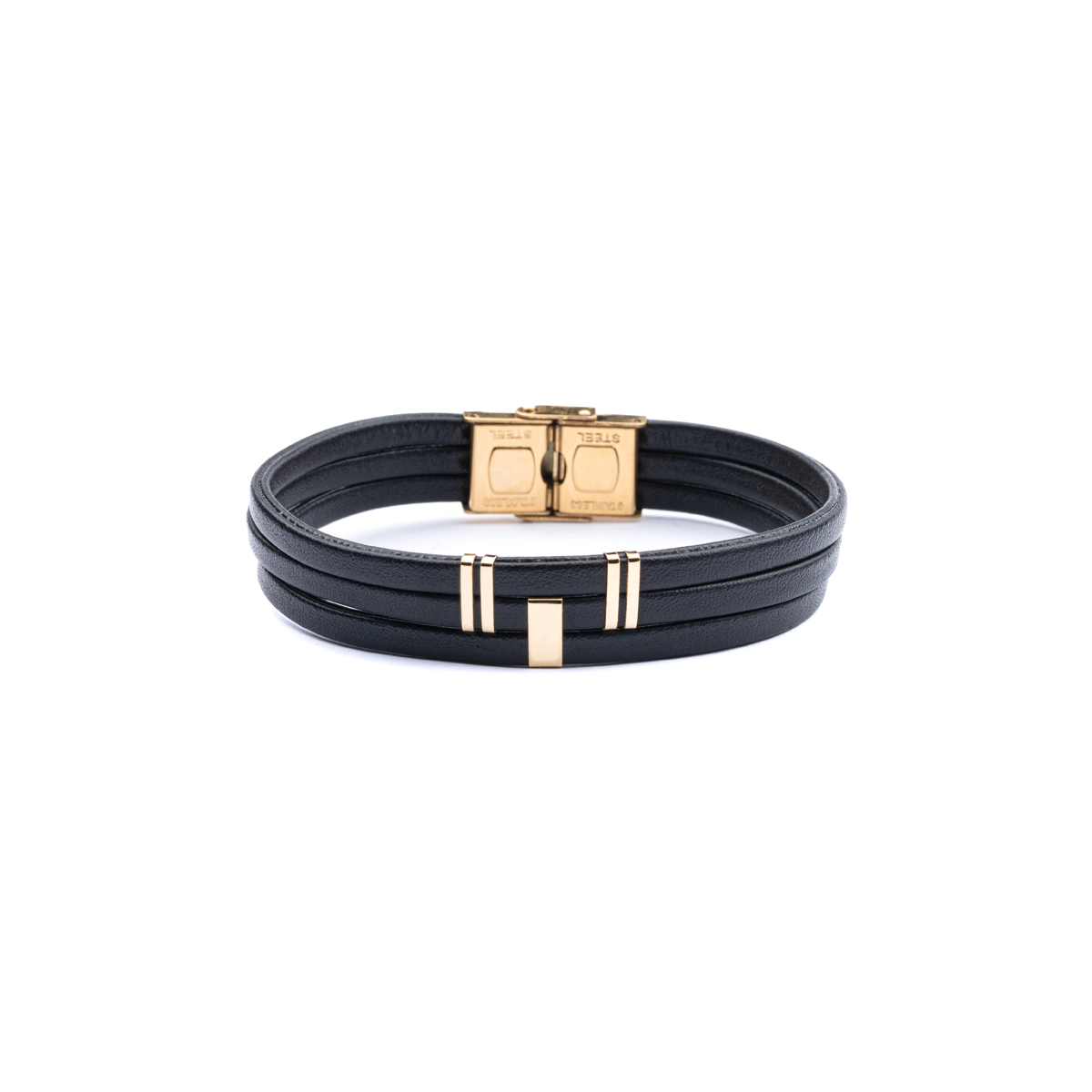 01 دستبند چرم نیکولاس - Image 1