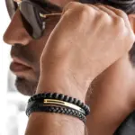 دستبند چرم اسکایلر - Image 3