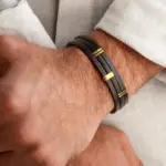 دستبند چرم نیکولاس - Image 4