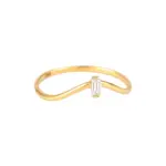 انگشتر جناغی نگین باگت - Image 2