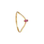 انگشتر جناغی نگین باگت - Image 3