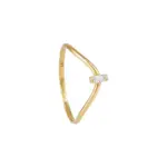 انگشتر جناغی نگین باگت - Image 3