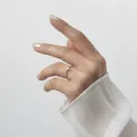 انگشتر جناغی نگین باگت - Image 4