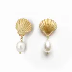 گوشواره صدف باروک - Image 5