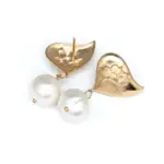 گوشواره مروارید لوتوس - Image 5