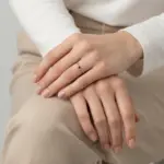 انگشتر جناغی نگین پرنسس - Image 5