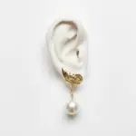 گوشواره مروارید لوتوس - Image 6