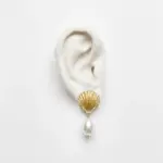 گوشواره صدف باروک - Image 6