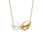 گردنبند قطره و اشک مروارید