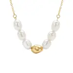 گردنبند مرواریدی دانه باروک