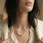 گردنبند مرواریدی دانه باروک - Image 6