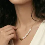 گردنبند اشک باروک و مروارید - Image 7