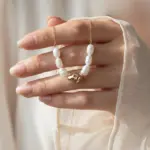 گردنبند مرواریدی اشک باروک - Image 3