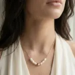 گردنبند مرواریدی دانه باروک - Image 5