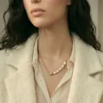 گردنبند اشک باروک و مروارید - Image 8