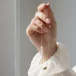 گردنبند اشک باروک و مروارید - Image 3