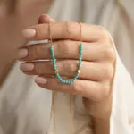 گردنبند سنگی مینی باروک دوبل - Image 3