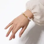 دستبند مروارید باروک
